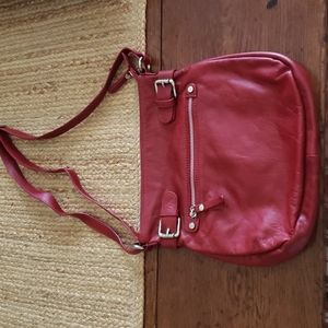 Tano Leather shoulder/crossbody bag